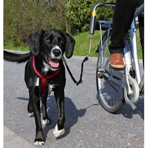 Trixie Smycz rowerowa dla dużych psów, uchwyt rowerowy TX-1287
