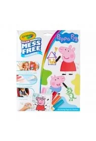 Świnka Peppa. Crayola Color Wonder Mess Free - Zabawki kreatywne - miniaturka - grafika 1