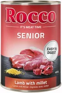 Mokra karma dla psów - Zestaw Rocco Senior, 24 x 400 g - Jagnięcina z prosem Dostawa GRATIS! - miniaturka - grafika 1