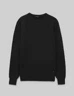 Swetry męskie - sweter caravaggio on czarny - miniaturka - grafika 1