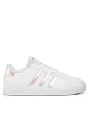 Buty dla dziewczynek - adidas Sneakersy Grand Court Lifestyle Lace Tennis Shoes GY2326 Biały - miniaturka - grafika 1