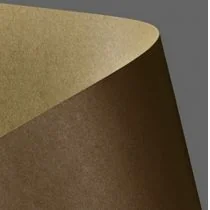 . Papier ozdobny wizytówkowy) Kraft ciemnobezowy 20szt/op 230g/m2 - Papier do drukarek - miniaturka - grafika 2
