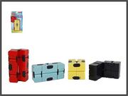Zabawki sensoryczne - Infinity Cube, Kostka Antystresowa, 4x4x4 cm - miniaturka - grafika 1