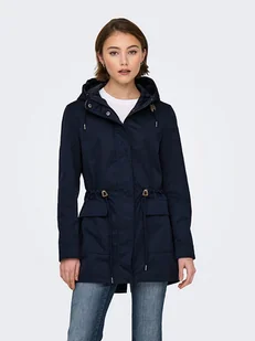 ONLY Parka w kolorze granatowym - Kurtki damskie - miniaturka - grafika 1