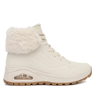 Botki Skechers Uno Rugged 167274/OFWT Écru - Botki damskie - miniaturka - grafika 1