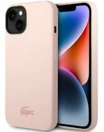 Etui i futerały do telefonów - Lacoste Etui Hardcase Silicone do iPhone 14 Plus jasnoróżowe - miniaturka - grafika 1