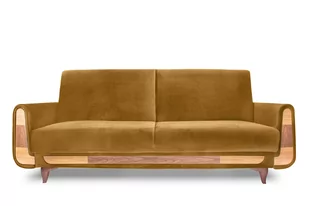 Sofa 3, żółta, 230x98x98 cm - Sofy i kanapy - miniaturka - grafika 1