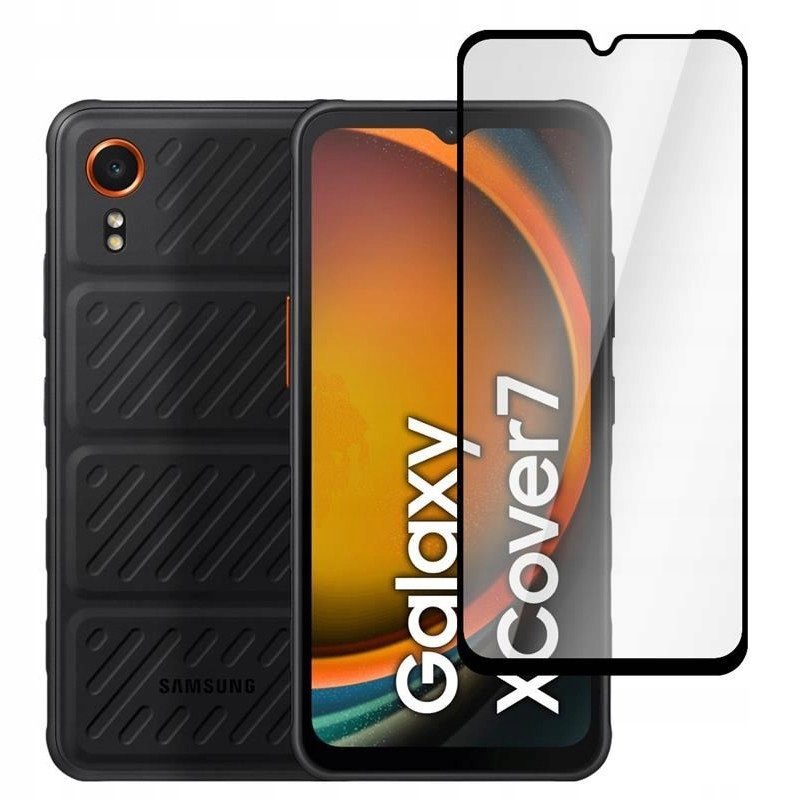 9H Szkło Do Samsung Galaxy Xcover 7 5G G556 Full 6D Cf Hartowane Szkiełko Ochronne Szybka Hartowana Na Ekran