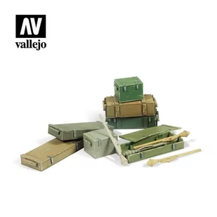 Vallejo Diorama Accessories Panzerfaust 60 M set 1:35 Vallejo SC222 - Kolejki i akcesoria - miniaturka - grafika 1