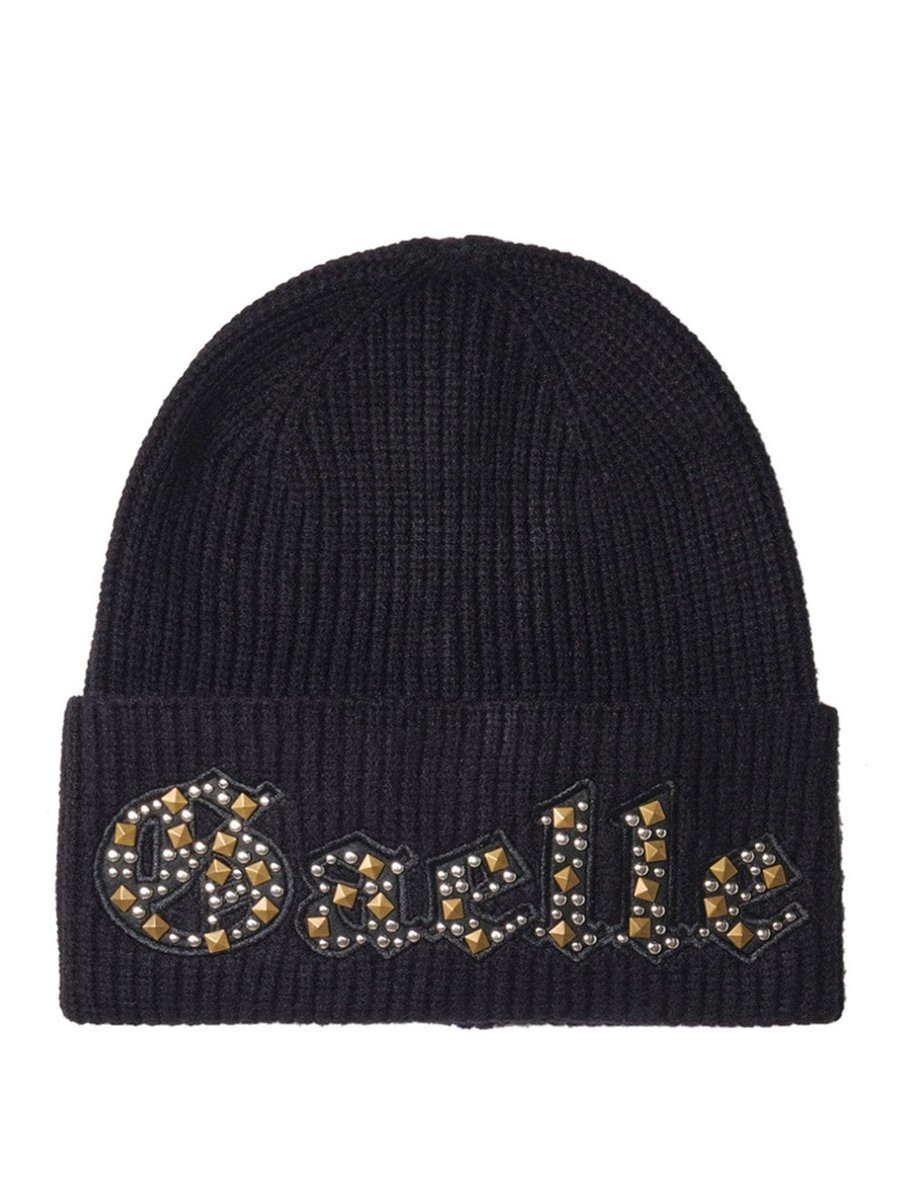 Czapka damska Gaelle CAPPELLO BORCHIE GAACW02526 czarny