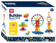 Klocki - Klocki Konstrukcyjne Koła Zestaw 280 EL Dla Dzieci Kreatywne Plastikowe - miniaturka - grafika 1