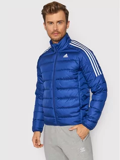 Kurtki męskie - Adidas Kurtka puchowa Essentials GT9173 Granatowy Slim Fit - grafika 1