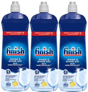 Finish Płyn Nabłyszczacz do Zmywarki Lemon 3x800ml - Środki do zmywarek - miniaturka - grafika 1