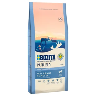 Bozita Dog Purely Adult Active Grain Free, renifer - 11 kg - Sucha karma dla psów - miniaturka - grafika 1