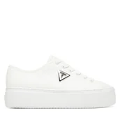 Trampki damskie - Trampki Guess FLTJO2 FAB12 Biały - miniaturka - grafika 1