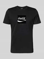 Koszulki męskie - T-shirt z nadrukiem z logo - miniaturka - grafika 1