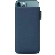 Etui i futerały do telefonów - Adore June Etui na telefon komórkowy Classic z recyklingu, niebieskie, kompatybilne z iPhone 13 Pro Max/iPhone 12 Pro Max, nowoczesne, zrównoważone materiały R-PES, wyprodukowano w Europie - miniaturka - grafika 1