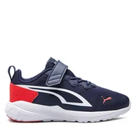 Buty dla chłopców - Buty do biegania Puma All-Day Active AC+PS 387387 07 Granatowy - miniaturka - grafika 1