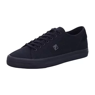 Fila Tela męskie trampki, czarno-czarne, rozmiar 44, Czarny, 44.5 EU - Trampki męskie - miniaturka - grafika 1