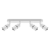 Lampy sufitowe - Oprawa sufitowa listwa DIOR SPT 4265 Ideus regulacja chrom biała - miniaturka - grafika 1