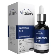 Suplementy naturalne - Vitaler's Witamina D 2000 IU + K2 75 mcg krople - 30 ml - miniaturka - grafika 1