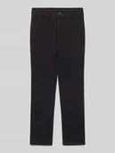 Spodnie i spodenki dla chłopców - Chinosy o kroju regular fit z mieszanki bawełny model ‘PETE’ - miniaturka - grafika 1