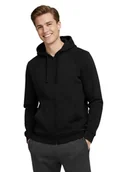 Bluzy męskie - Bluza męska dresowa Champion z kapturem rozsuwana czarna-XXL - miniaturka - grafika 1