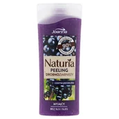 Peelingi do ciała - Joanna Naturia drobnoziarnisty myjący peeling do ciała Czarna Porzeczka 100g - miniaturka - grafika 1