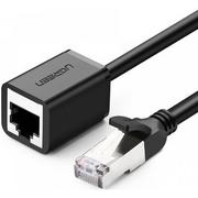 Kable komputerowe i do monitorów - Ugreen Ugreen przedłużacz kabel internetowy Ethernet RJ45 Cat 6 FTP 1000 Mbps 5 m czarny (NW112 11283) NW112 11283 - miniaturka - grafika 1