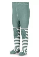 Rajstopy - Sterntaler Unisex Baby GOTS Rajstopy do raczkowania Emmi Rajstopy, zielone, Normalne, zielony, jeden rozmiar - miniaturka - grafika 1
