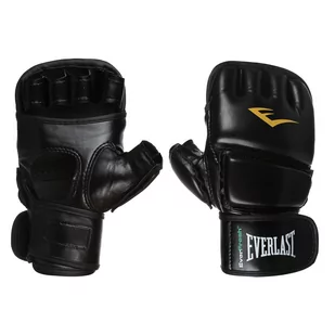 Everlast Dorosłych Rękawice Bokserskie Martial Arts Closed Thumb Grappling Gloves Mesh Bag, Czarny, S/M (400236) - Rękawice bokserskie - miniaturka - grafika 1