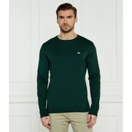 Koszulki męskie - Gant Longsleeve SHIELD Slim Fit - miniaturka - grafika 1