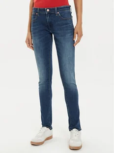 Wrangler Jeansy Spat 112357537 Niebieski Skinny Fit - Spodnie damskie - miniaturka - grafika 1