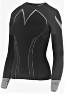 Koszulki i topy damskie - Gatta active T-Shirt Damski Thermo Jolly black grey/grey - miniaturka - grafika 1