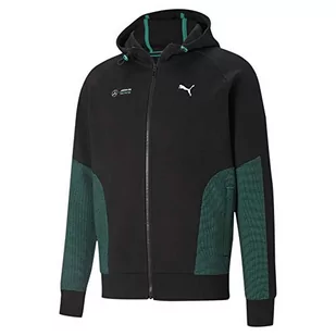 PUMA mercedes f1 męska kurtka z kapturem, czarny, XS - Kurtki męskie - miniaturka - grafika 1