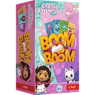 Gry planszowe - Trefl, Boom Boom, Koci Domek Gabi, gra karciana - miniaturka - grafika 1