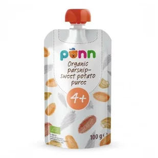 SALVEST PÕNN BIO Puree z pasternaku i batatów, 100g - Dania dla dzieci - miniaturka - grafika 1