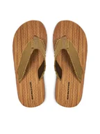 Klapki i japonki męskie - Skechers Japonki Tantric-Fritz 205098/CML Brązowy - miniaturka - grafika 1