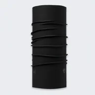 Czapki i chusty sportowe damskie - Chusta wielofunkcyjna Buff Safety ThermoNet Solid Black - miniaturka - grafika 1