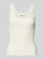 Koszulki i topy damskie - Top o kroju slim fit z mieszanki bawełny model ‘SARAH SHARAI’ - miniaturka - grafika 1