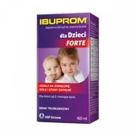 Przeziębienie i grypa - USP ZDROWIE Ibuprom dla dzieci Forte 200 mg/5 ml zawiesina o smaku truskawkowym 150 ml |  OD 199 PLN! - miniaturka - grafika 1