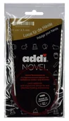 Pasmanteria - Druty na żyłce Addi Novel metalowe 80 cm - 4,5 mm - miniaturka - grafika 1