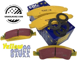 Przednie klocki hamulcowe EBC YellowStuff Chevrolet Silverado 1500 2008- - Klocki hamulcowe - miniaturka - grafika 6
