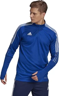 Adidas Bluza adidas TIRO 21 Training Top GH7302 GH7302 niebieski S - Bluzy męskie - miniaturka - grafika 1
