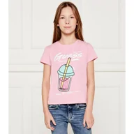 Koszulki męskie - Guess T-shirt Regular Fit - miniaturka - grafika 1