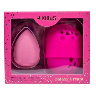 Galaxy Dream gąbeczka do makijażu z silikonowym etui - Gąbeczki do makijażu - miniaturka - grafika 1