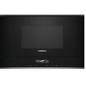 Kuchenki mikrofalowe do zabudowy - Kuchnia mikrofalowa SIEMENS BF722R1B1 - miniaturka - grafika 1