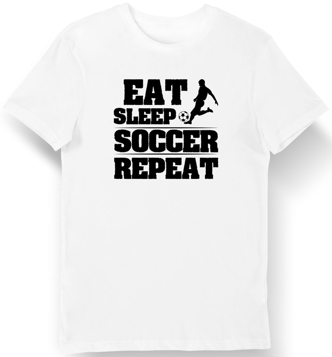 Koszulka męska dla piłkarza z napisem 