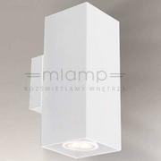Lampy ścienne - Shilo Kinkiet KOBE 7462 biały 7462 - miniaturka - grafika 1