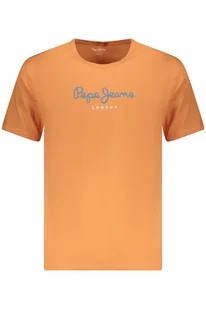 PEPE JEANS MĘSKA KOSZULKA Z KRÓTKIM RĘKAWEM POMARAŃCZOWA - Portfele - miniaturka - grafika 1